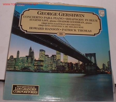 Discos de vinilo: DISCO LP GEORGE GERSHWIN - Foto 1