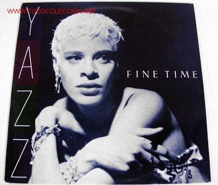 Discos de vinilo: YAZZ (/FINE TIME) MAXISINGLE 45RPM - Foto 1