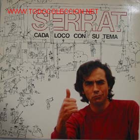 Discos de vinilo: SERRAT: Cada loco con su tema - Foto 1