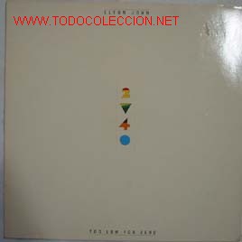Discos de vinilo: ELTON JOHN: Too low for Zero - Foto 1