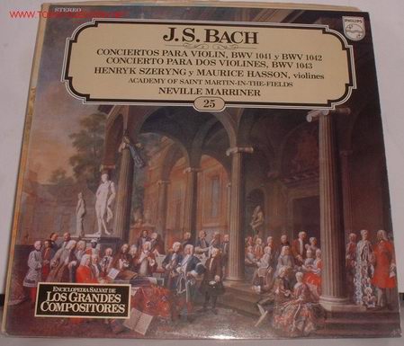 Discos de vinilo: DISCOS : DISCO LP ESTEREO J.S. BACH. VV - Foto 1