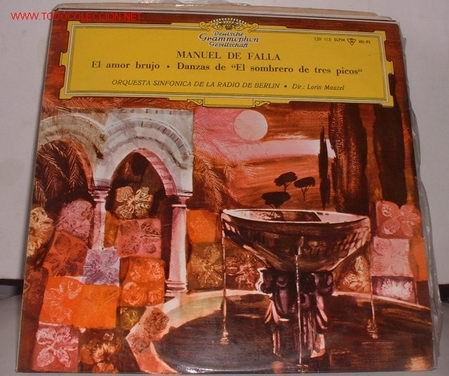 Discos de vinilo: DISCO LP ESTEREO MANUEL DE FALLA - Foto 1