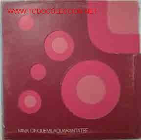 Discos de vinilo: MINA CINQUEMILAQUARANTATRE - Foto 1