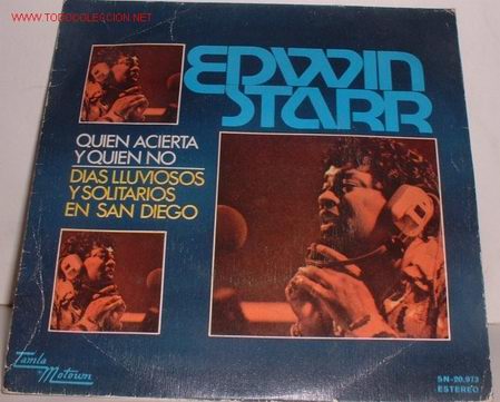 Discos de vinilo: SINGLE: EDWIN STARR, ESTEREO.  VV - Foto 1