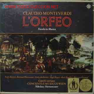 Discos de vinilo: Claurio Monteverdi : LORFEO - Foto 1