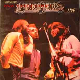 Discos de vinilo: HERE AT LAST ... BEE GEES ... LIVE - Foto 1