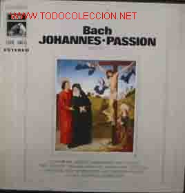 Discos de vinilo: BACH JOHANNES - PASSION - Foto 1