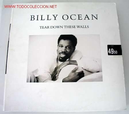 Discos de vinilo: BILLY OCEAN (TEAR DOWN THESE WALLS) LP33 - Foto 1