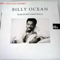 Discos de vinilo: BILLY OCEAN (TEAR DOWN THESE WALLS) LP33