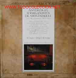 Dischi in vinile: ANTOLOGIA D'ORGANISTES DE MONTSERRAT.