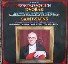 Discos de vinilo: Mistislav ROSTROPOVICH - Foto 1