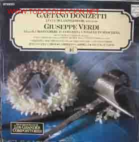 Discos de vinilo: Gaetano DONIZETTI - Giuseppe VERDI - Foto 1