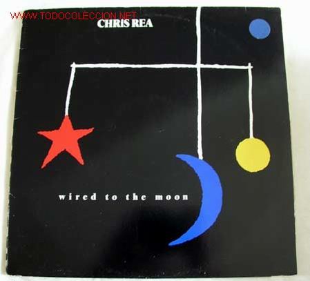 Discos de vinilo: CHRIS REA (WIRED TH THE MOON) 1984 LP33 - Foto 1