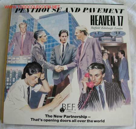 Discos de vinilo: HEAVEN 17 (PENTHOUSE AND PAVEMENT) 1981 LP33 - Foto 1