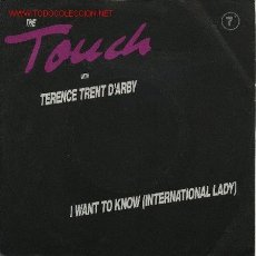 Discos de vinilo: THE TOUCH WITH TERENCE TRENT D´ARBY. Lote 662244