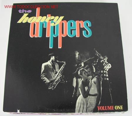 Discos de vinilo: THE HONEY DRIPPERS VOL.1 (I GET A THRILL - SEA OF LOVE - I GOT A WOMAN - YOUNG BOY BLUES...)USA-1984