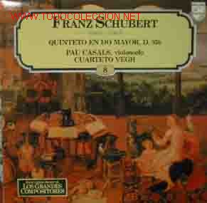 Discos de vinilo: Franz SCHUBERT : Quinteto en Do mayor, D 956 - Foto 1
