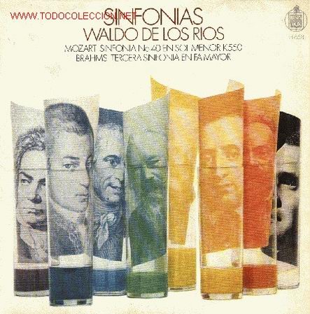 Discos de vinilo: Sinfon&iacute;as Waldo de los Rios - Foto 1