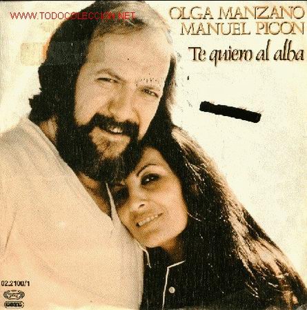 Discos de vinilo: Olga Manzano y Manuel Pic&oacute;n - Foto 1