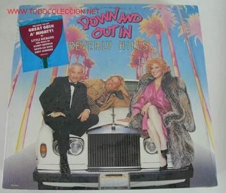 Discos de vinilo: DOWN AND OUT IN BEVERLY HILLS LP33 - Foto 1