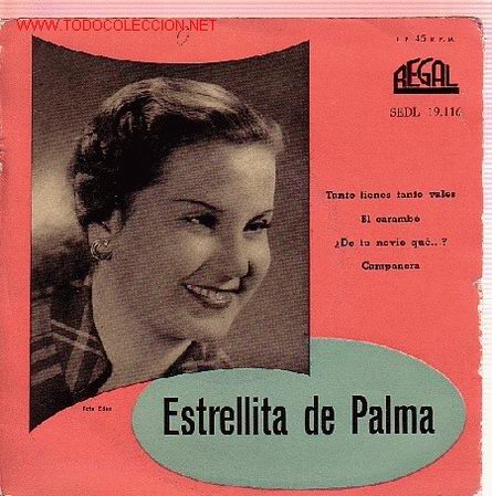 Discos de vinilo: ESTRELLITA DE PALMA DISCO EP - Foto 1