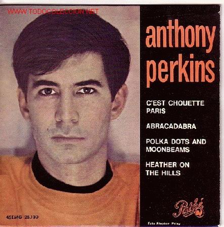 Discos de vinilo: ANTHONY PERKINS DISCO EP 1964 spa - Foto 1