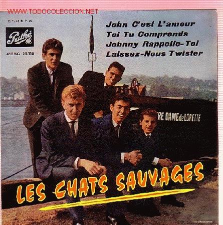 Disques de vinyle: LES CHATS SAUVAGES DISCO EP