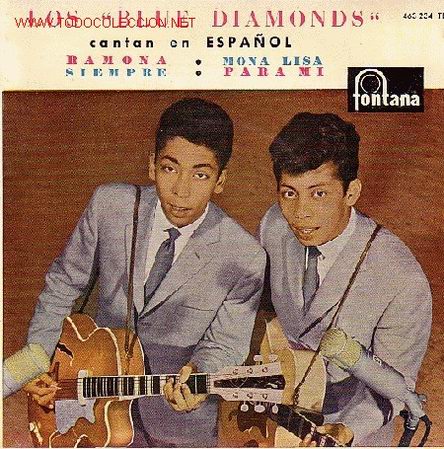 Discos de vinilo: THE BLUE DIAMONDS   DISCO EP - Foto 1