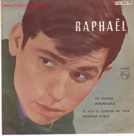 Discos de vinilo: RAPHAEL DISCO EP 1964 philips - Foto 1