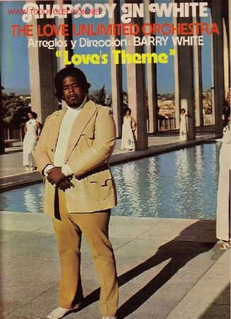 Discos de vinilo: BARRY WHITE LP RHASODY IN WHITE - Foto 1