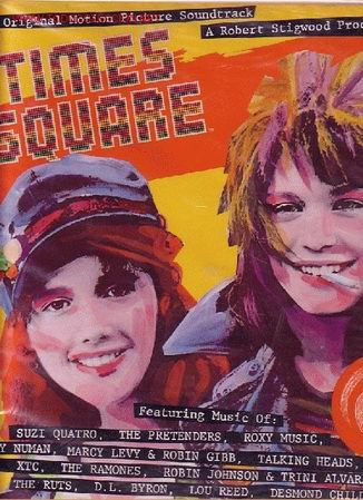 Discos de vinilo: B.S.O. TIMES SQUARE DOBLE LP ramones cure smith ect - Foto 1