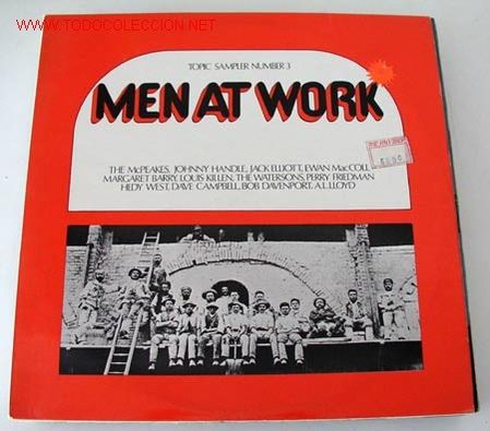 Discos de vinilo: MEN AT WORK  (TOPIC SAMPLER NUMBER 3)    LP33 - Foto 1
