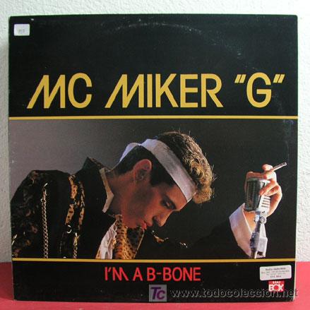 Discos de vinilo: MC MIKER G ( IM A B-BONE ) BEAT-BOX 1987 LP33 - Foto 1