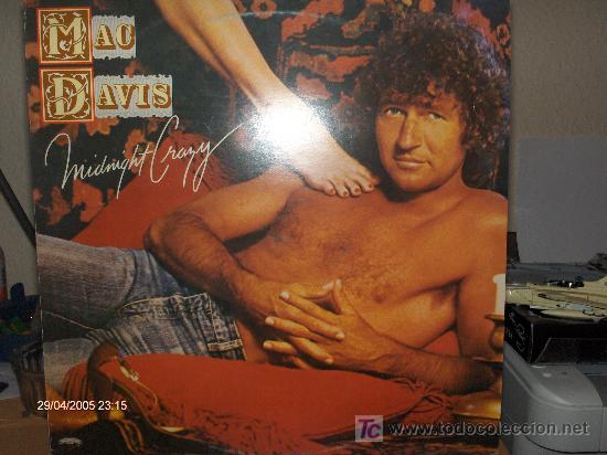 Discos de vinilo: MAC DAVIS  ----- MIDNIGHT CRAZY - Foto 1
