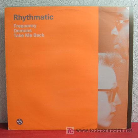 Discos de vinilo: Rhythmatic ?&ndash; Frequency / Demons / Take Me Back UK 1990 NETWORK RECORDS - Foto 1