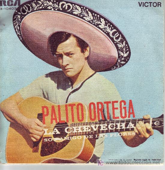 Discos de vinilo: PALITO ORTEGA DISCO SINGLE RCA 3-10403  1969 SPA - Foto 1