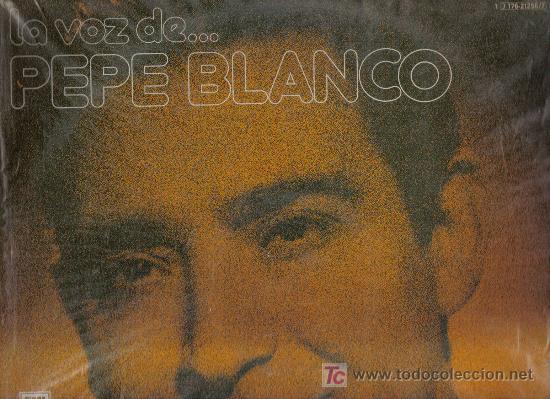 Discos de vinilo: lp doble PEPE BLANCO - LA VOZ DE PEPE BLANCO - Foto 1
