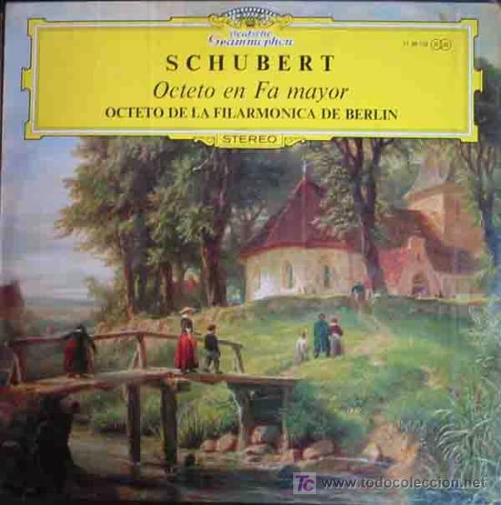 Discos de vinilo: SCHUBERT : OCTETO EN FA MAYOR. Octeto de la Filarmonica de Berlin - Foto 1
