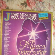 Discos de vinilo: CAJA CON TRES LP, JOYAS MUSICALES PARA RECORDAR. Lote 26268059