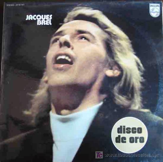 Discos de vinilo: JACQUES BREL. Disco de Oro. 1976, Philips 63 32 187 - Foto 1