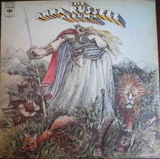 Discos de vinil: THE ANNA RUSSELL ALBUM. 1972. Columbia MG 31199
