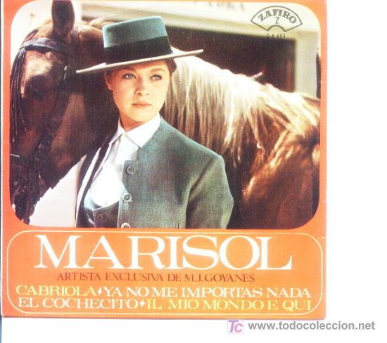 Discos de vinilo: marisol.disco 4 canciones. - Foto 1