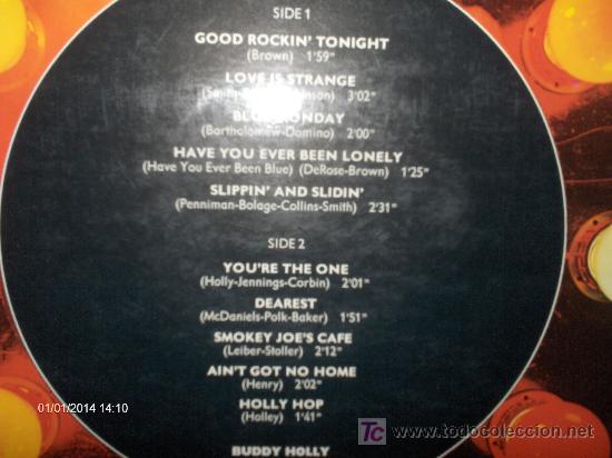 Discos de vinilo: BUDDY HOLLY ---- GOOD ROCKIN TONIGHT - Foto 2