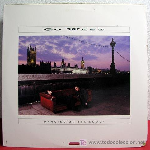 Discos de vinilo: GO WEST ( DANCING ON THE COUCH ) USA-1987 LP33 - Foto 1