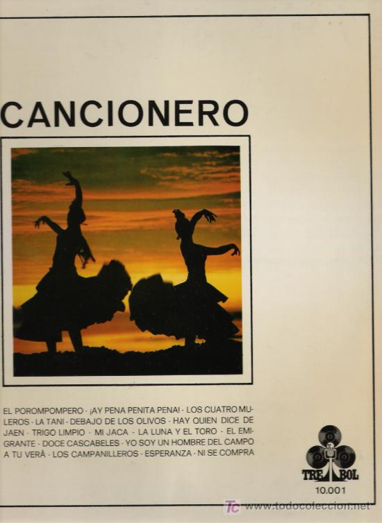 Discos de vinilo: CANCIONERO - Foto 1