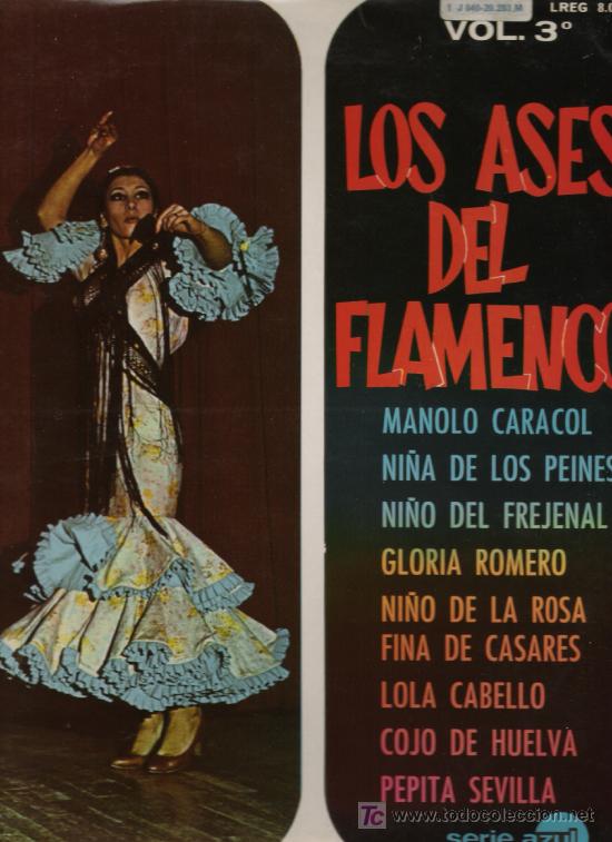 Discos de vinilo: LOS ASES DEL FLAMENCO - Foto 1