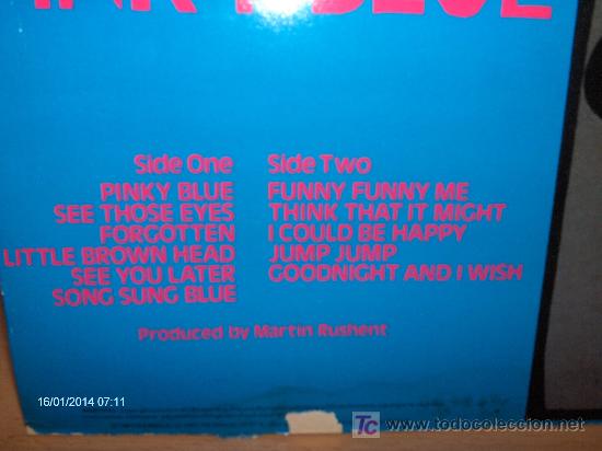 Discos de vinilo: ALTERED IMAGES --- PINKY BLUE - Foto 2