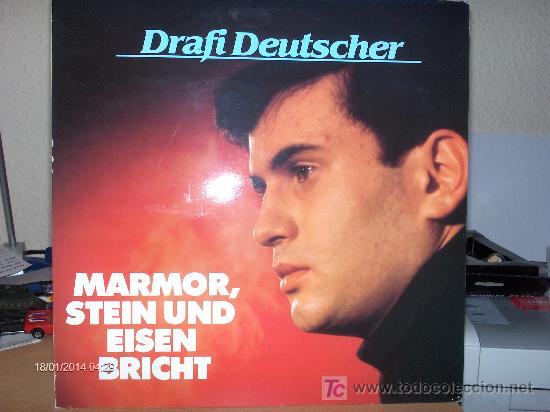 Discos de vinilo: DRAFI DEUTSCHER ----- MARMOR,STEIN UND EISEN BRICHT - Foto 1