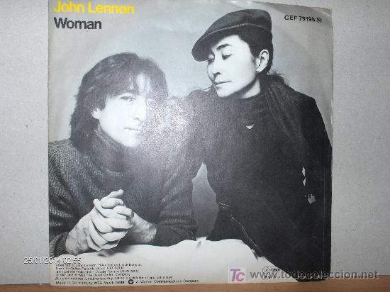 Discos de vinilo: JOHN LENNON ---- WOMAN - Foto 1