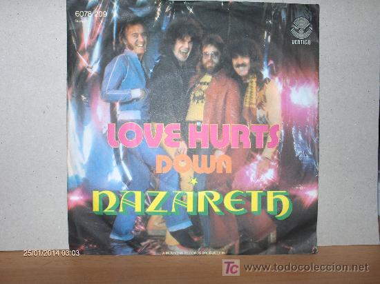 Discos de vinilo: NAZARETH ---- LOVE HURTS - Foto 1
